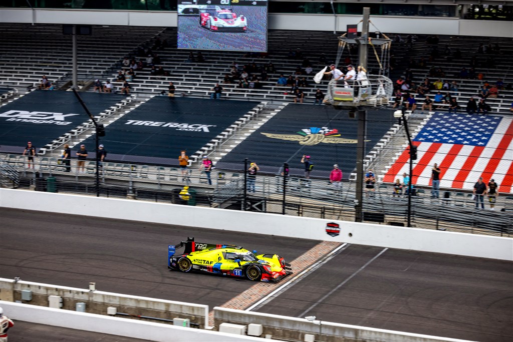 Mikkel Jensen erobrede IMSA-føring med sejr på Indianapolis.
(Foto: TDS Racing)